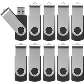 Clés USB métalliques 8Go (Lot de 10)