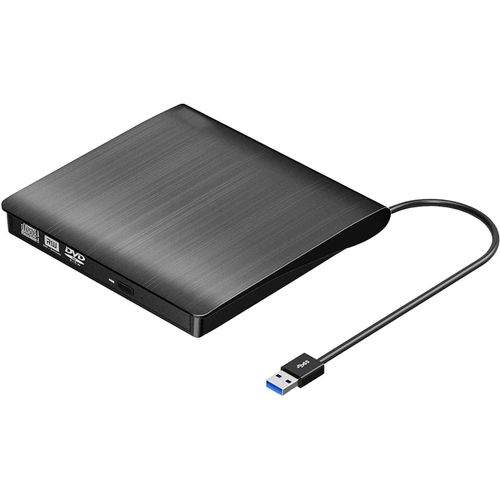 Lecteur Graveur CD DVD Externe USB 3.0 pour Ordinateur Portable - Mac MacBook Pro/Air, iMac
