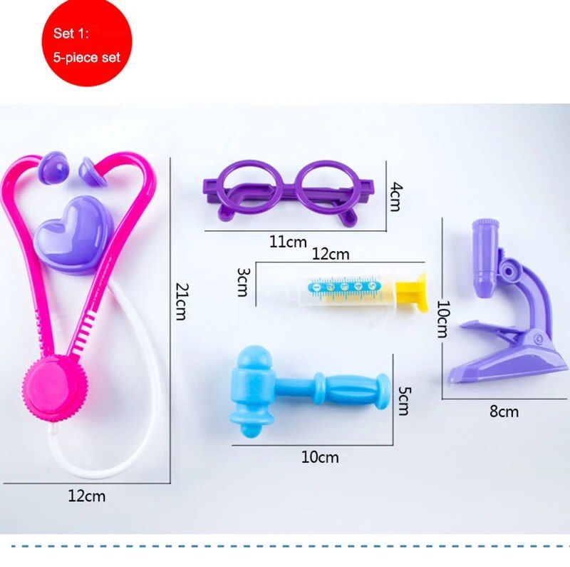 A - 5pcs - St�thoscope Jouet De Simulation �ducative Pour En... - 5