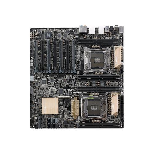 ASUS Z10PE-D8 WS - Carte-mère - SSI EEB - Socket LGA2011-v3 - 2 CPU pris en charge - C612 Chipset - USB 3.0 - 2 x Gigabit LAN - carte graphique embarquée - audio HD (8 canaux)