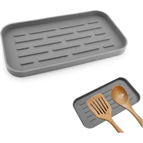 Ershi-Repose Cuillère Cuisine, Fonctionnelle Silicone Support Ustensiles Cuisine Repose Ustensiles De Cuisine Comptoir Table De Cu[5