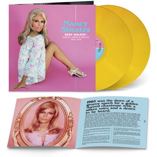 Nancy Sinatra - Keep Walkin': Singles, Demos & Rarities 1965-1978 [Vinyl Lp] Colored Vinyl, Gatefold Lp Jacket, With Booklet, Yellow