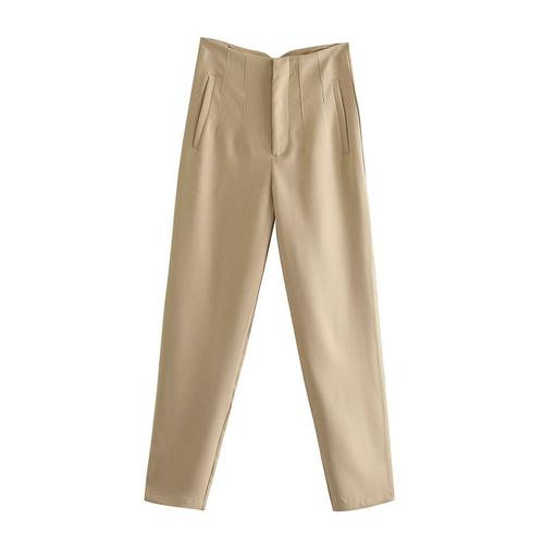 Pantalon discount crayon femme