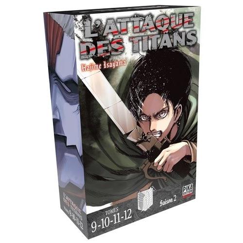 L'attaque Des Titans Tomes 9 À 12 - Coffret En 4 Volumes