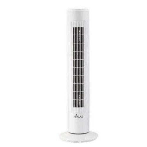 Ventilateur Colonne Silencieux 50W Air Frais - Ventilateur avec Minuterie 3 Vitesses 20 x 20 x 74 cm NIKLAS