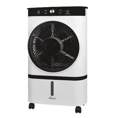 Rafraichisseur d'air Ventilateur sur roulettes 65W Reservoir 7L 3 Vitesses - Anti Canicule NIKLAS