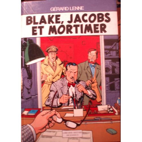 Gérard Lenne, Blake, Jacobs Et Mortimer, Librairie Séguier Archimbaud, 1988, In-8 Cartonné (24 X 16,5 Cm), 150 Pages.
