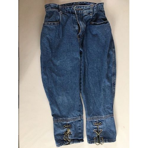 Jean Fille Avec Fantaisie En Bas Des Jambes Taille 10 Ans Idee Cadeau