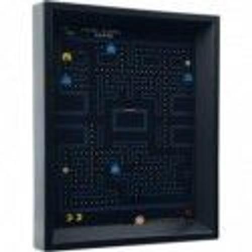 Pac-Man Cadre Lenticullaire 3d Maze Noir