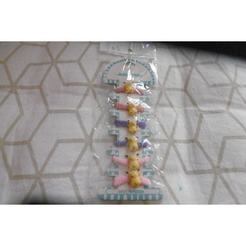 Chouchou Élastique Pour Cheveux Fille Pikachu N° 2 Lot De 6