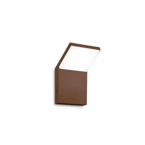 Ideal Lux Style Applique Murale Extérieure Moderne Led Intégrée Café 1050lm 3000k Ip54