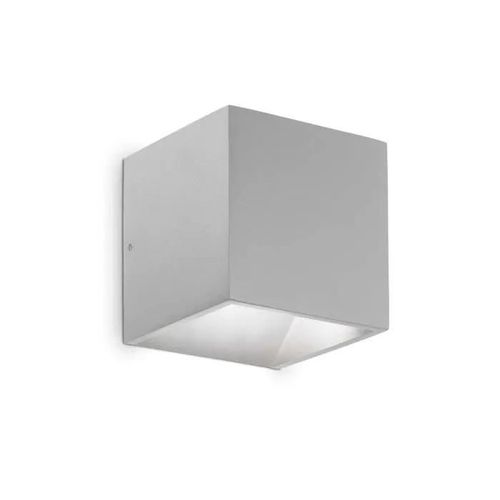 Ideal Lux Rubik Applique Extérieure Led Intégrée Up Down Gris 730lm 4000k Ip54