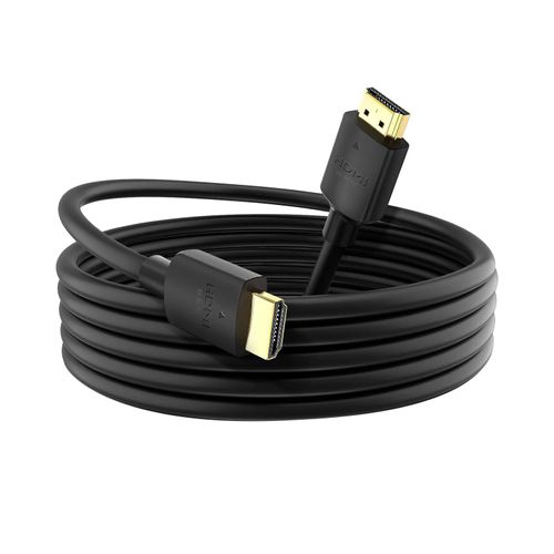 Câble HDMI 2.1 pour TV 8K 60Hz Connecteurs Plaqués Or 2m Swissten Noir