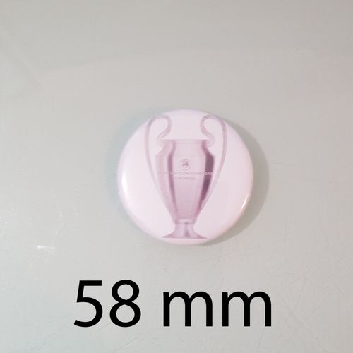 Badge Ligue Des Champions 58 Mm : La Gloire Européenne À Porter Fièrement