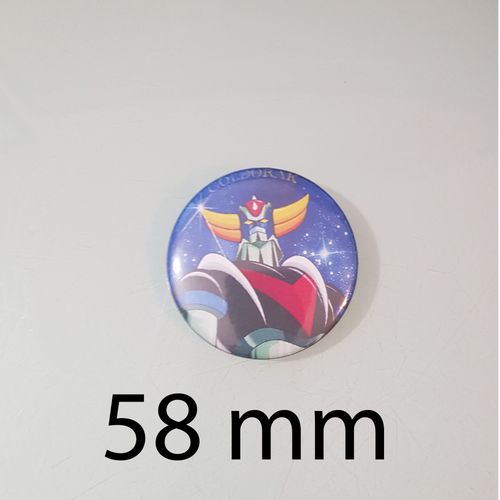 Goldorak Cosmique : Le Badge Collector 58 Mm Qui Fait Briller La Légende