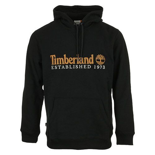 Timberland Logo Brush Back Hoodie