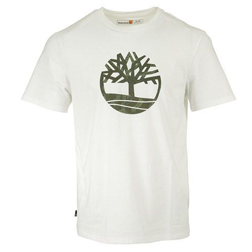 Timberland Camo Tree Logo Short Sleeve