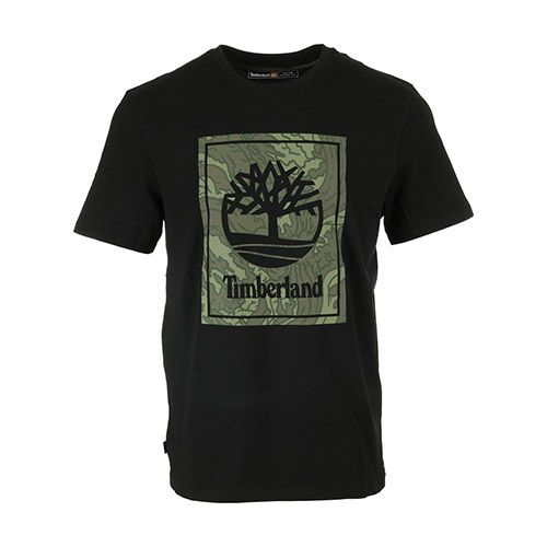 Timberland Camo Tree Logo Short Sleeve