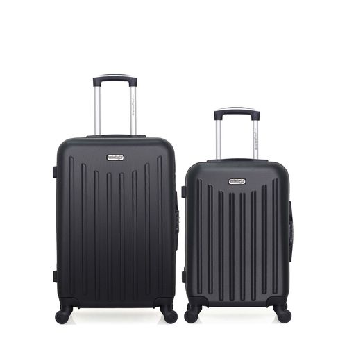 AMERICAN TRAVEL - Lot de 2 - Valise weekend et valise cabine BROOKLYN