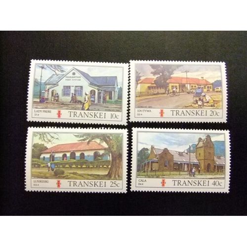 48 Transkei 1983 / Bureaux De Poste Du Transkei / Yvert 128 / 131 Mnh