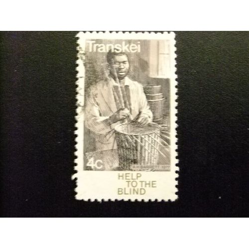48 Transkei 1977 / Aide Aux Aveugles / Yvert 30 Fu
