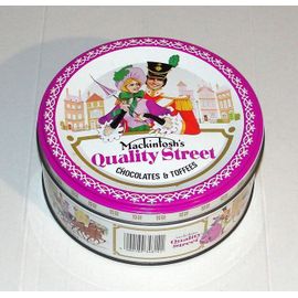 Boite Quality Street Chocolates Rowntree Mackintosh 1993 Militaire Et Miss