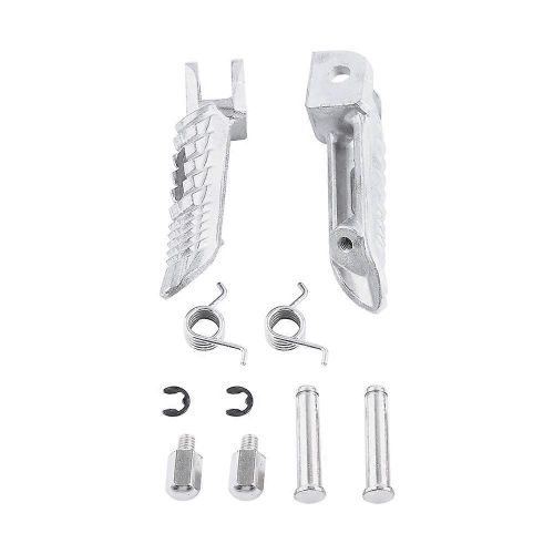 Repose-Pieds Avant Repose-Pieds Pour Suzuki Gsxr600 Gsxr750 Gsxr1000 Argent