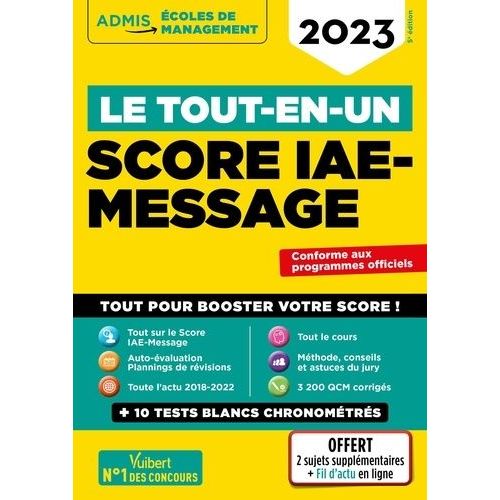 Le Tout-En-Un - Score Iae-Message