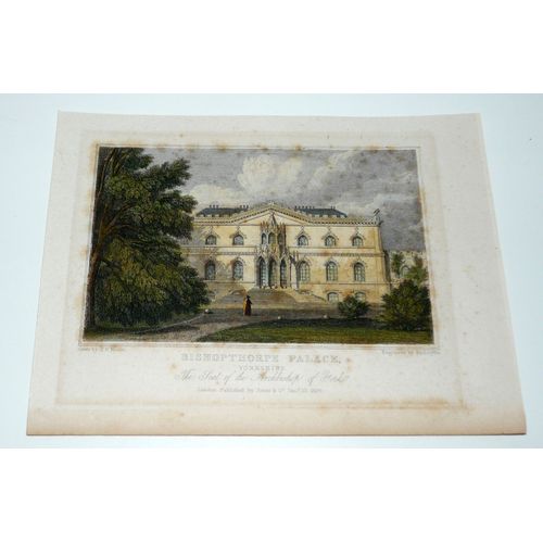 Gravure Bishopthorpe Palace Yorkshire