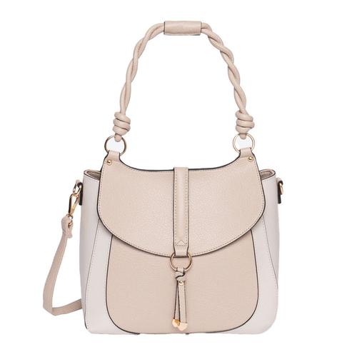 Sac Bandoulière Beige Femme Manoukian Nikky