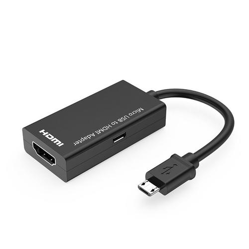 Adaptateur MHL Câble HDMI 1080P Micro USB pour Samsung Sony - Design élégant et tendance
