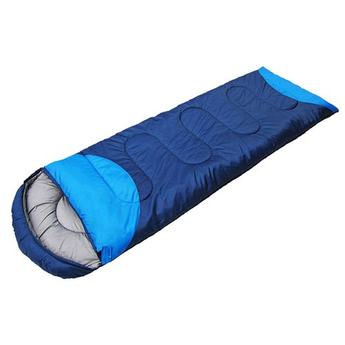Connor Sac De Couchage De Camping ¿¿ Couture Simple, 4 Saisons, Universel, Voyage En Plein Air, Respirant, Chaud, ¿¿Quipement Moyen, Cyan 1,35