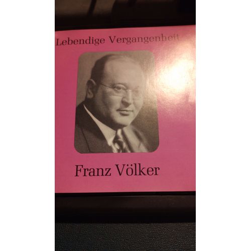 Franz Völker (1899-1965) : Richard Wagner Rienzi Der Fliegende Holländer Lohengrin Die Meistersinger Fromental Halévy La Juive Meyerbeer L'africaine Verdi Otello Aïda Troubadour Leoncavallo Pagliacci