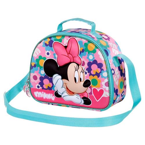 Minnie Mouse Heart Sac à Goûter 3D, Rose