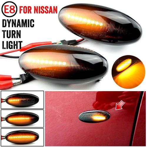 Clignotant Latéral Ociamique À Led, Pour Nissan Navara D22 Np300 1998-2005 Datsun Frontier Fiera 514 Up Terrano, 2 Pièces