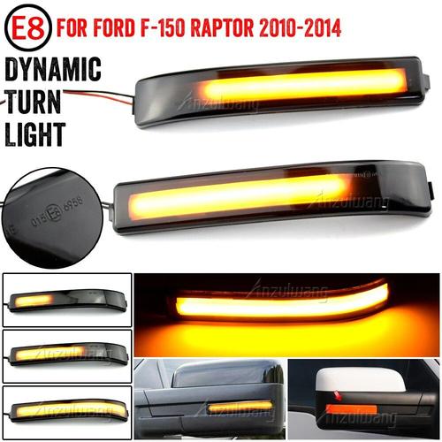 Clignotant Dynamique De Garde-Boue Latéral De Led, Lampe De Marqueur Pour Ford F-150 F150 04-14 Raptor Expedition Pour Lincoln Mark Lt