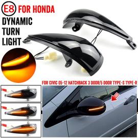 Feux de rétroviseur latéraux dynamiques à LED pour Honda Civic, clignotant, accessoires  de voiture, 2006-2011