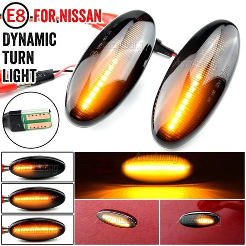 Clignotant Ociamique À Led, Enquêter De Position Latéral Pour Nissan Navara D22 Np300 1998-05 Datsun Frontier Fiera 514 Up Terrano Skystar