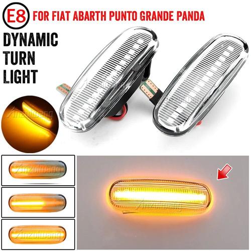 Enquêter De Position Latéral Led, Clignotant, Struction Ée Ociamique, Pour Fiat Krasnopunto Evo Stilo Qubo Kit Cristaux En Lancia Musa(350)