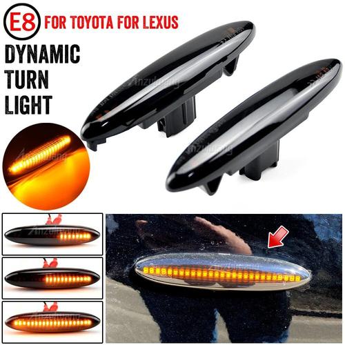 Clignotants Latéraux Dynamiques À Led, 1 Paire, Pour Lexus Is250 Is350 Sc430 Toyota Mark X Reiz Crown Uzz40 Highlander Camry 40