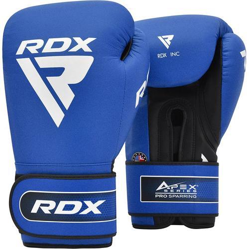 Rdx Apex Bleu 12oz Gants De Boxe Sparring/Entraînement Crochet & Boucle Hommes & Femmes Poinçonnage Muay Thai Kickboxing - Rdx - Bgm-Psa5u-12oz