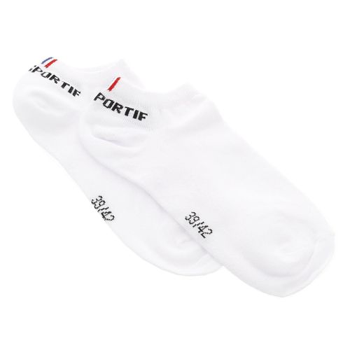 Socquettes Chaussettes Le Coq Sportif Ess Chaussettes Basse X2 N1 Blanc