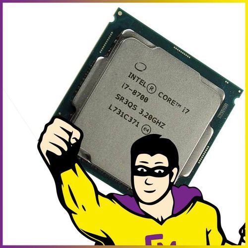 Intel Core i5 8500 - 3 GHz - 6 curs - 6 fils - 9 Mo cache - LGA1151 Socket - Box