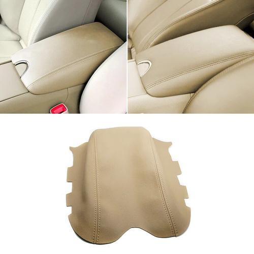 Couverture En Cuir Beige Pour Accoudoir Central, Pour Infiniti G37 2010 2011 2012 2013 2014 Boîte Centrale, Garniture Autocollante