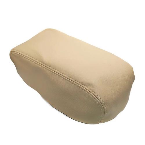 Housse En Cuir Beige Pour Accoudoir Central, Pour Nissan Pathfinder 2001 2002 2003 2004, Garniture Autocollante Pour Boîte Accoudoir Central