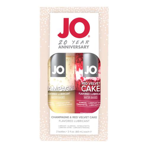 System Jo - 20 Year Anniversary Gift Set Champagne & Red Velvet Cake - 60ml