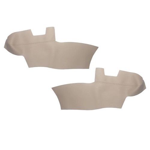 Couverture De Panneau D'accoudoir De Porte En Cuir Souple, Garniture Beige, Pour Hyundai Santa Fe 2006 2007 2008 2009 2010 2011 2012