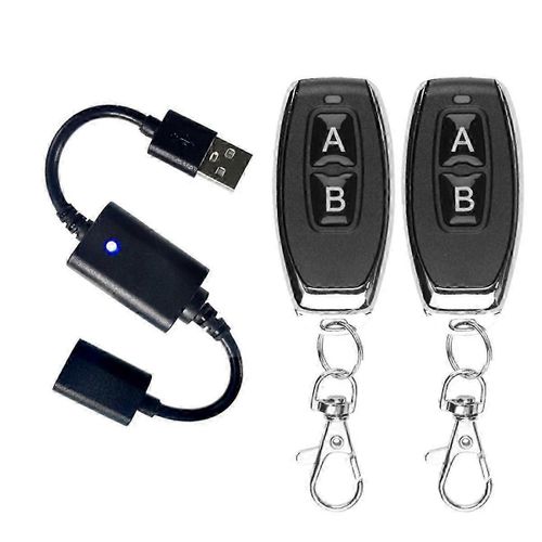 Télécommande Sans Fil Usb Dc 5v Interrupteur Allumage Pilote Mise Hors Tension Pour La Lumière Led, La Lampe De Lecture À Bande, Le Ventilateur De Lumière Et Plus Encore