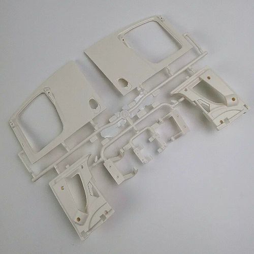 Comme Image - Hercules Hobby-Kit De Modèle De Camion Tracteur En Plastique Avec Porte D'ouverture, 2 Essieux, Échelle 1/14