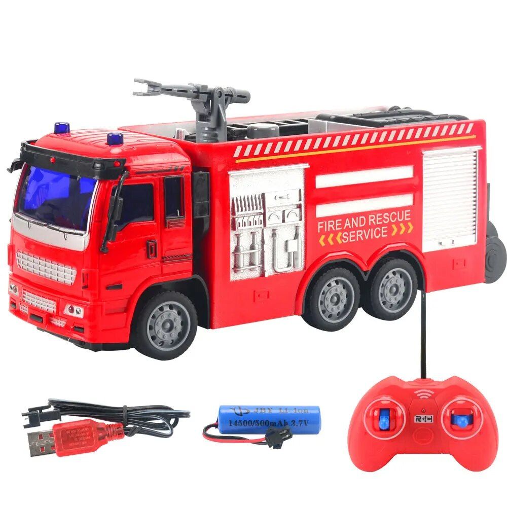 Jouet Modle De Camion De Pompier Tlcommand Pour Garon, ...